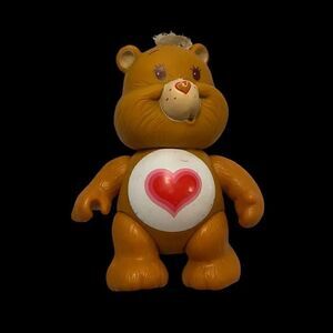 Vintage 80’s Care Bears Tenderheart Bear Posable Figurine
